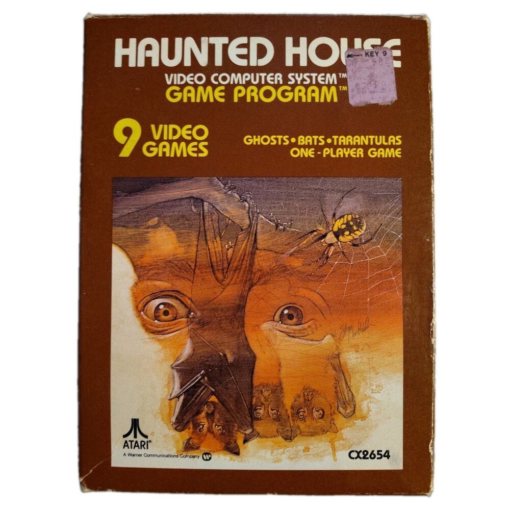 Haunted House Atari 2600 CIB Complete In Box With Manual Vintage 1981 Game